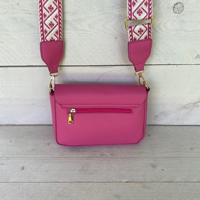 Crossbody / clutch roze