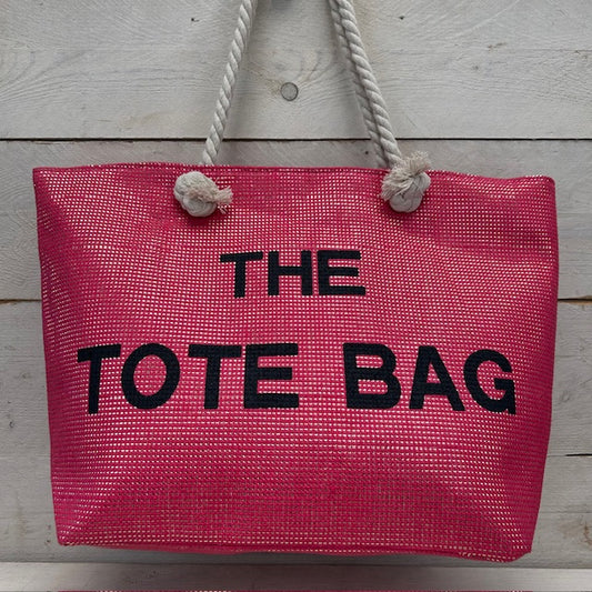 The tote bag strandtas fuchsia