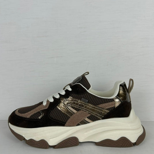 Posh by Poelman gigi sneakers brown