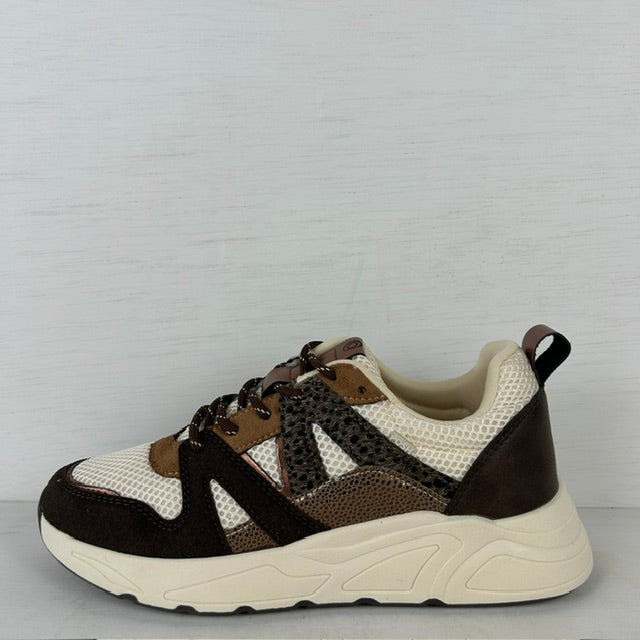 Posh by Poelman sneakers dark brown