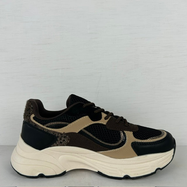 Posh by Poelman sneakers black with combination
