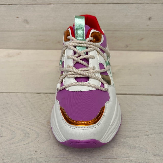 Posh by Poelman sneakers white orchid green