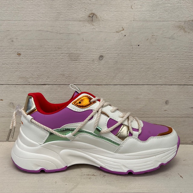 Posh by Poelman sneakers white orchid green