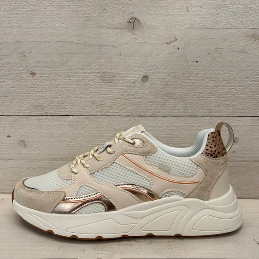 Posh by Poelman sneakers beige with combination