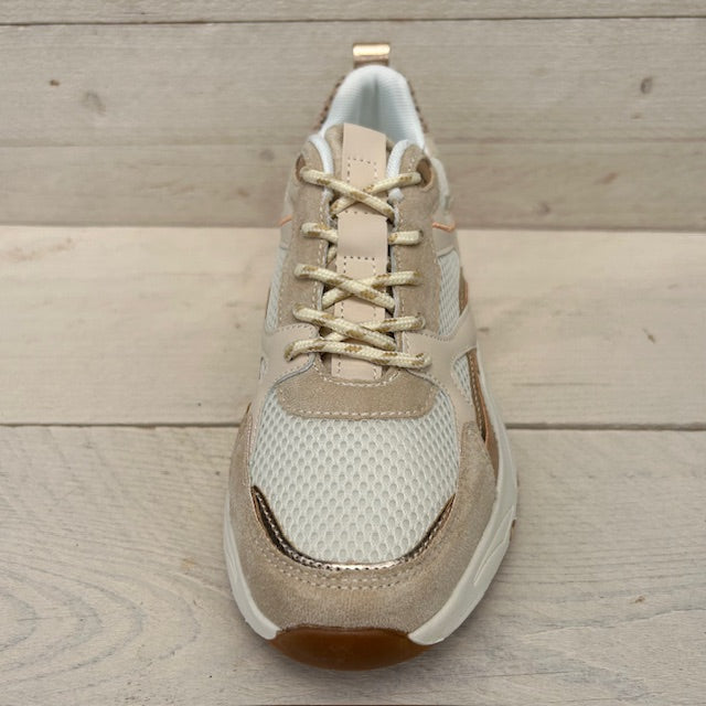 Posh by Poelman sneakers beige with combination