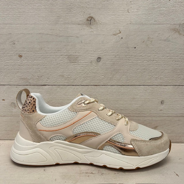 Posh by Poelman sneakers beige with combination