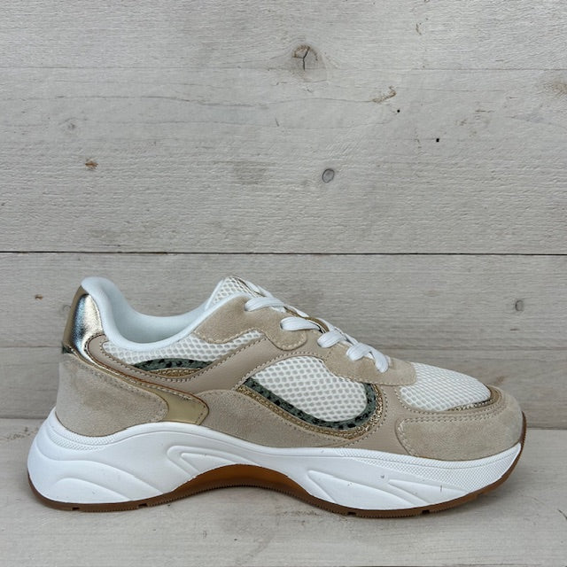 Posh by Poelman sneakers beige combination