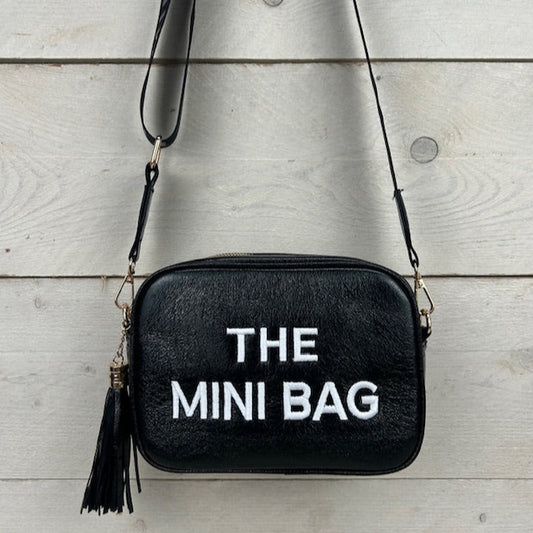 The mini bag zwart
