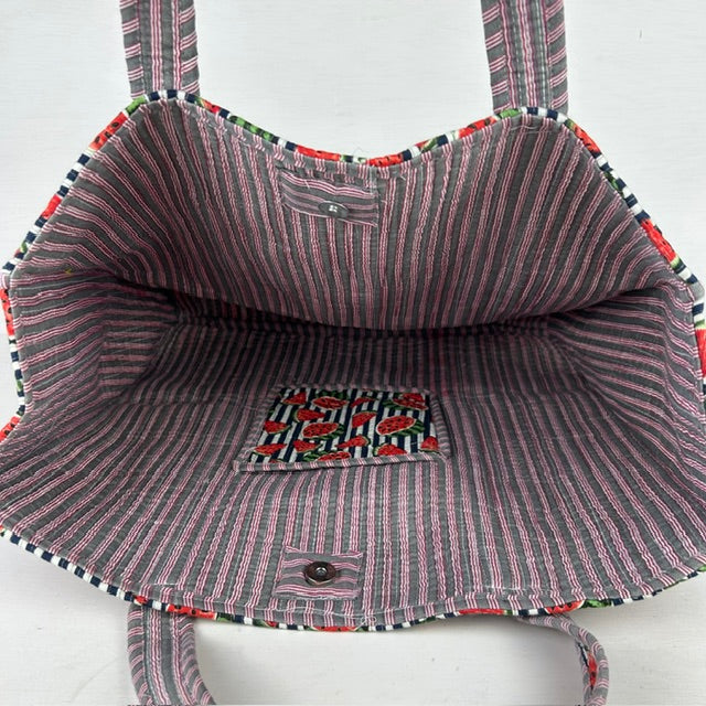 Zomerse shopper watermeloen