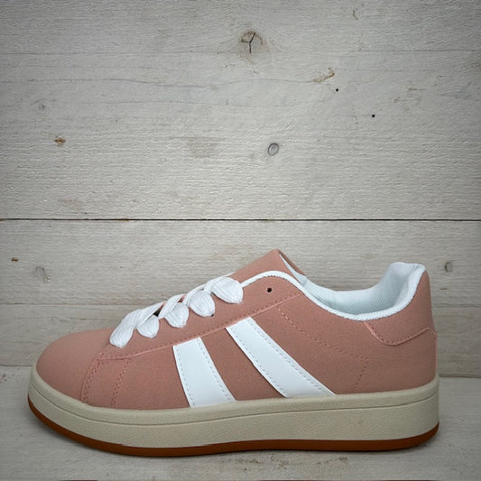 Leuke retro sneakers roze