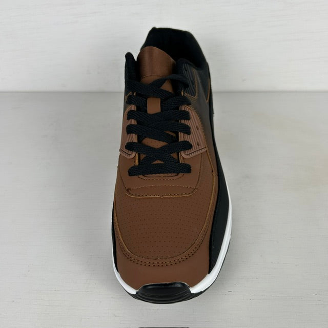 Gave air sneakers bruin zwart (Verkrijgbaar van maat 40 t/m maat 45)