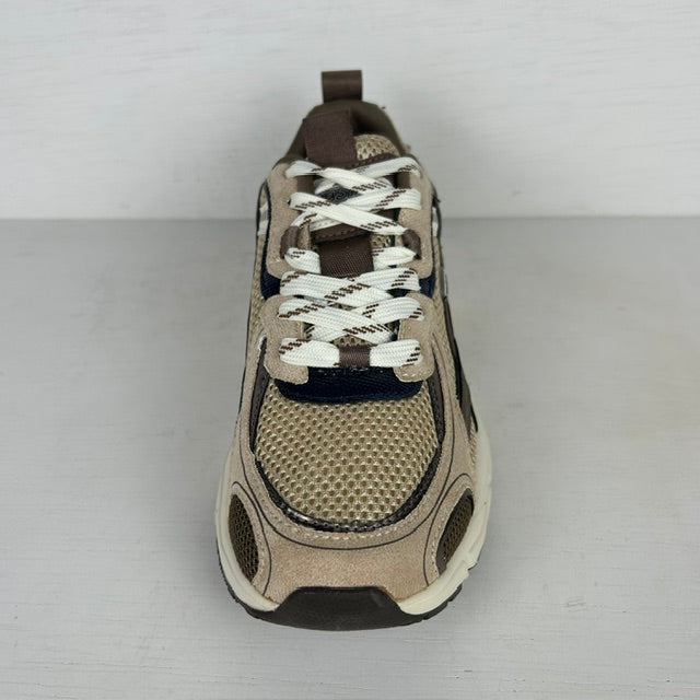 Posh by Poelman trendy sneakers taupe with combination