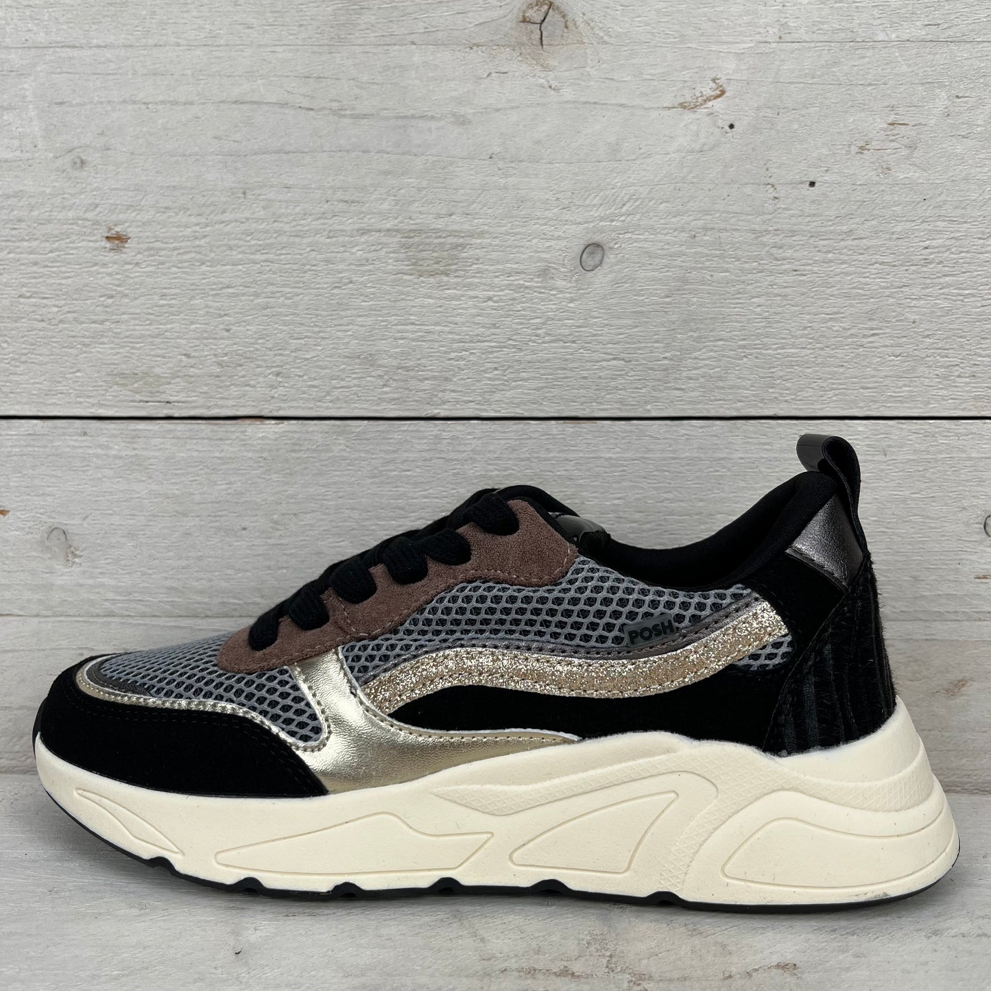 Posh by Poelman sneakers black multi