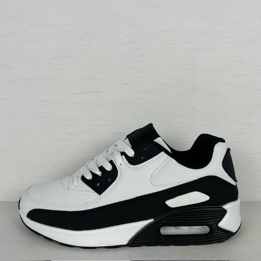 Gave air sneakers wit zwart (maat 36 t/m 45)