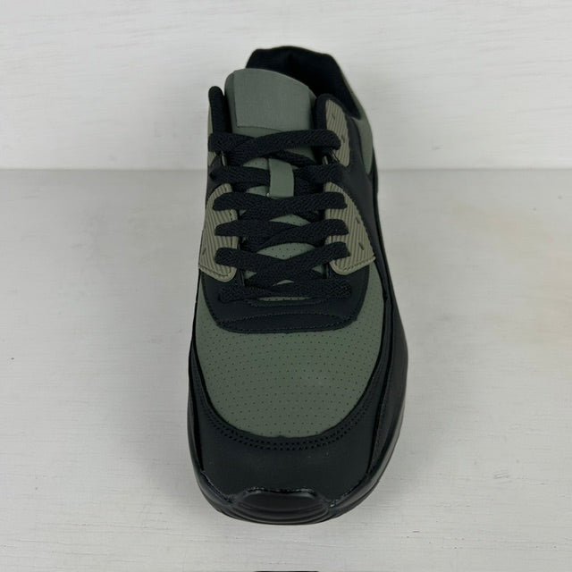 Air sneakers zwart groen (Verkrijgbaar van maat 40 t/m maat 45)