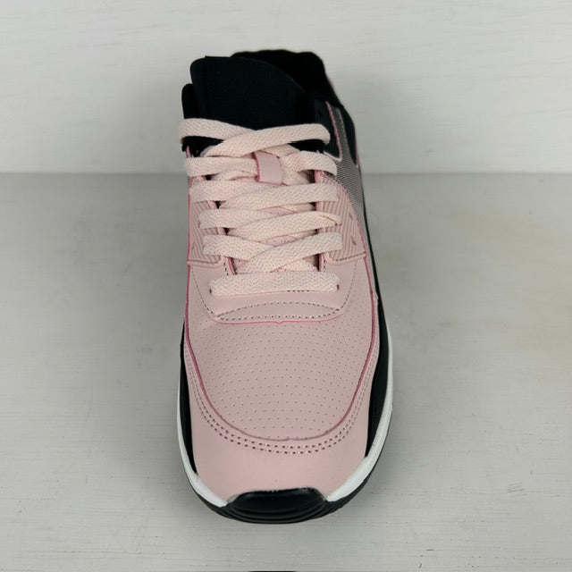 Air sneaker lichtroze zwart