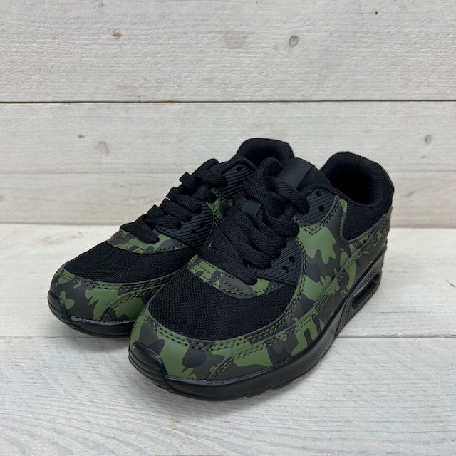 Kids air sneakers camouflage
