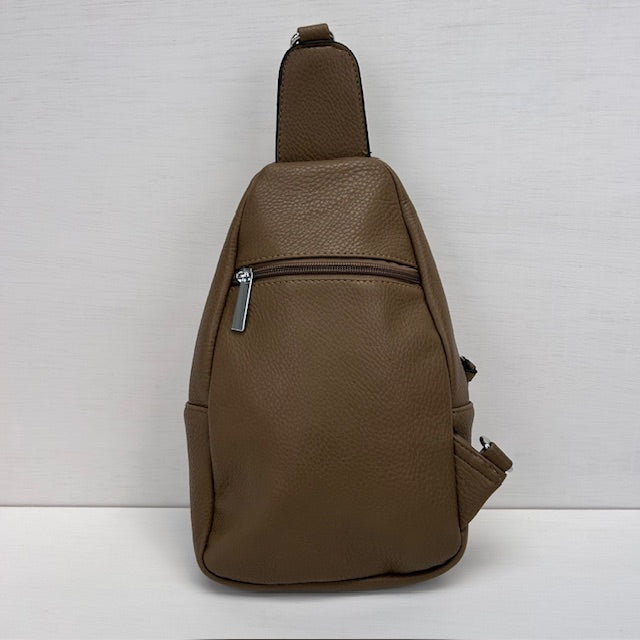 Crossbody tasje khaki
