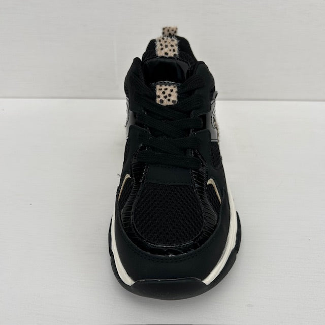 Posh by Poelman gigi sneakers black with combination