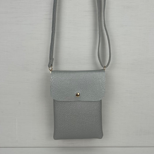Basic telefoontasje zilver