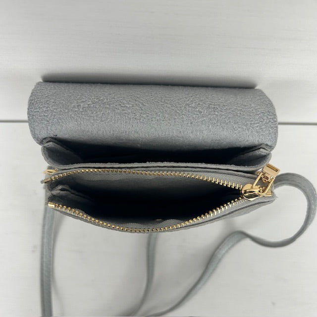 Basic telefoontasje zilver