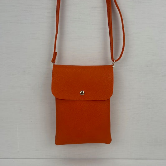 Basic telefoontasje oranje