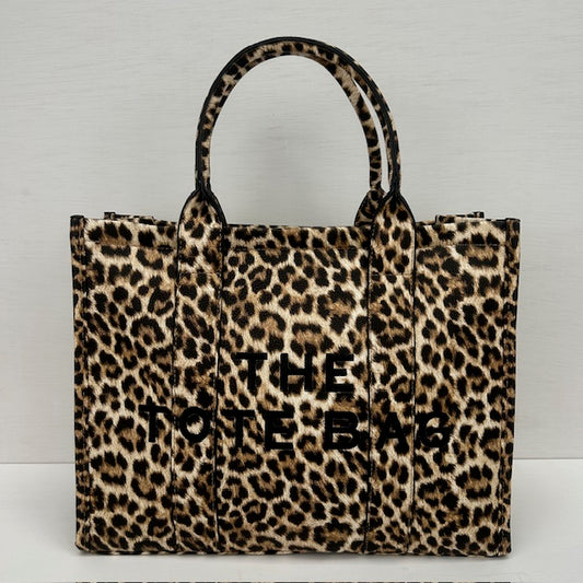 The tote bag panter beige
