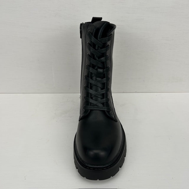 Stoere veterboots zwart