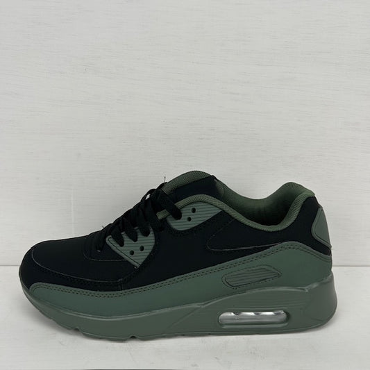 Gave air sneakers zwart groen (verkrijgbaar van maat 40 t/m maat 45)