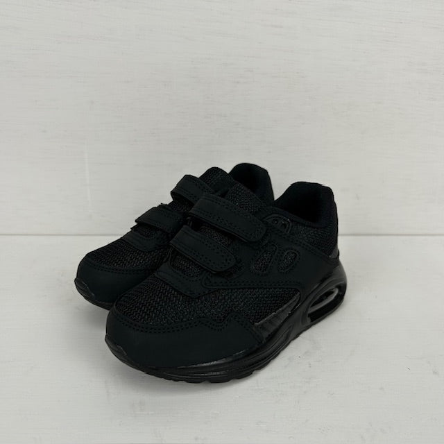 Kids leuke air sneakers all black (maat 24 t/m maat 29)