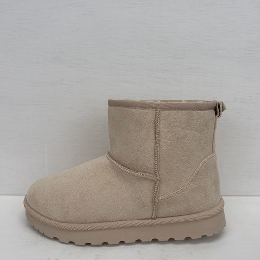 Leuke suèdine uggies beige