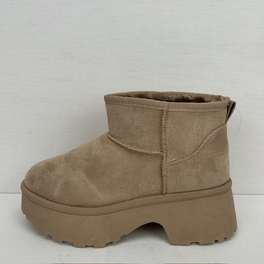 Uggies met dikke zool khaki