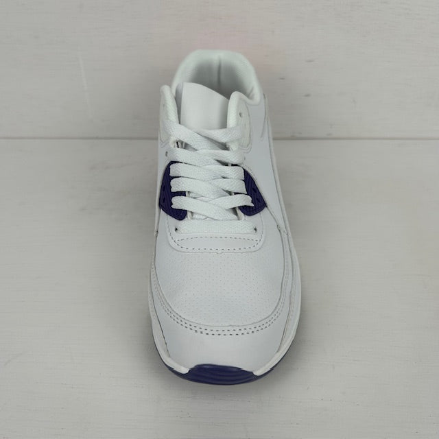 Air sneakers wit paars roze