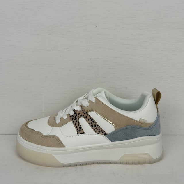 POSH by Poelman sneakers beige combinatie