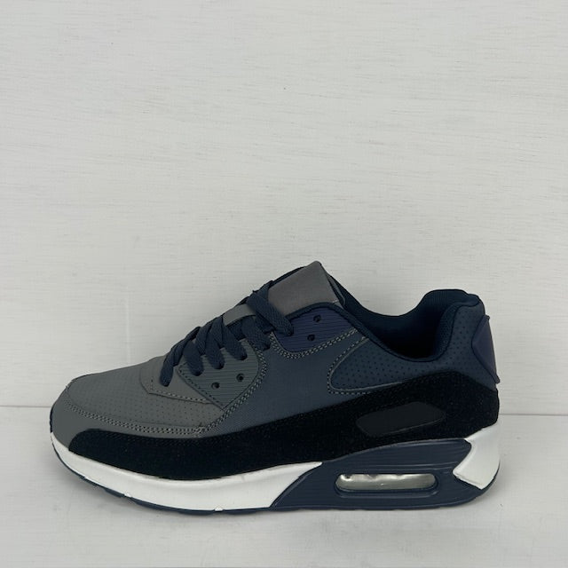 Air sneakers grijs blauw