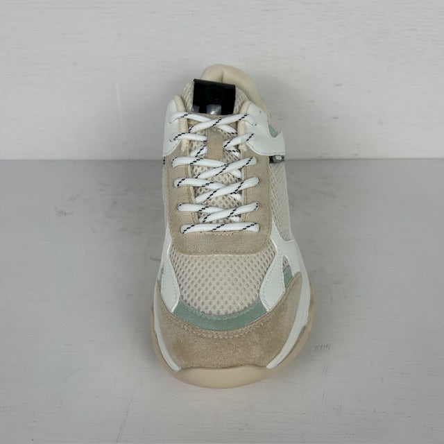 Posh by Poelman gigi sneakers white with green combination