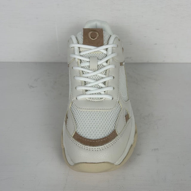 Posh by Poelman gigi sneakers white with beige combination