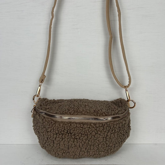Teddy crossbody tasje khaki