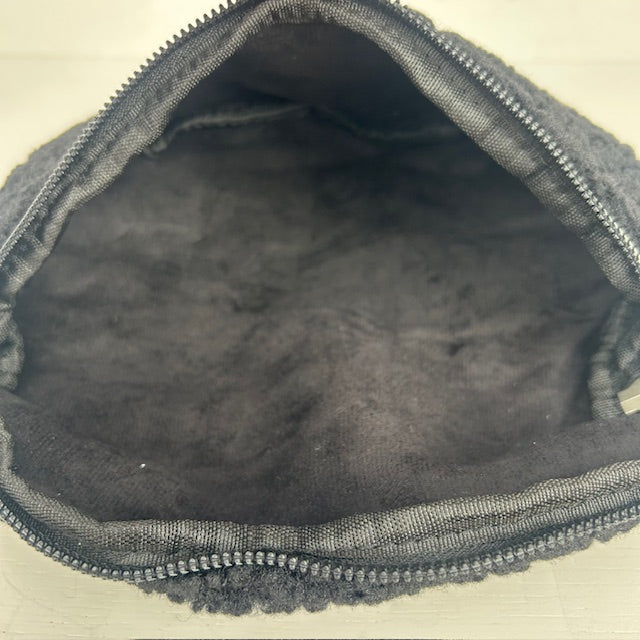 Teddy crossbody tasje zwart