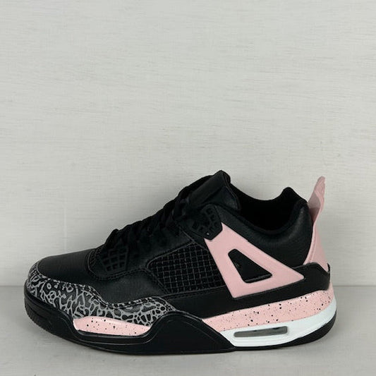 Trendy air sneakers zwart roze