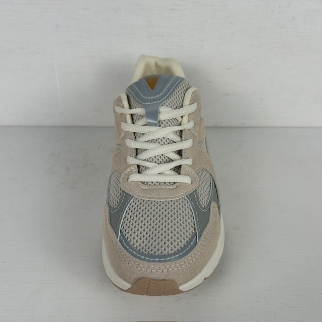Gave sneakers met sportieve look beige