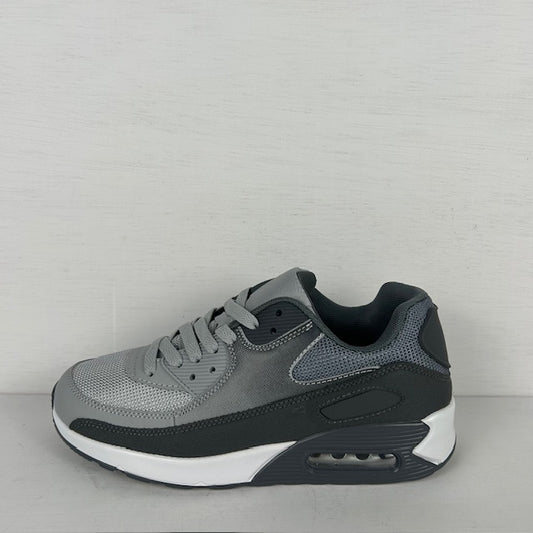 Air sneakers grijs zwart