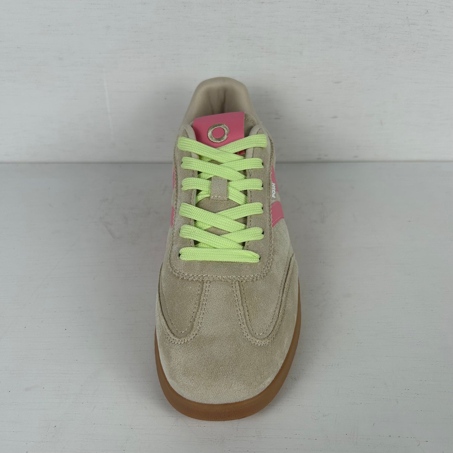 Posh by Poelman retro sneakers beige