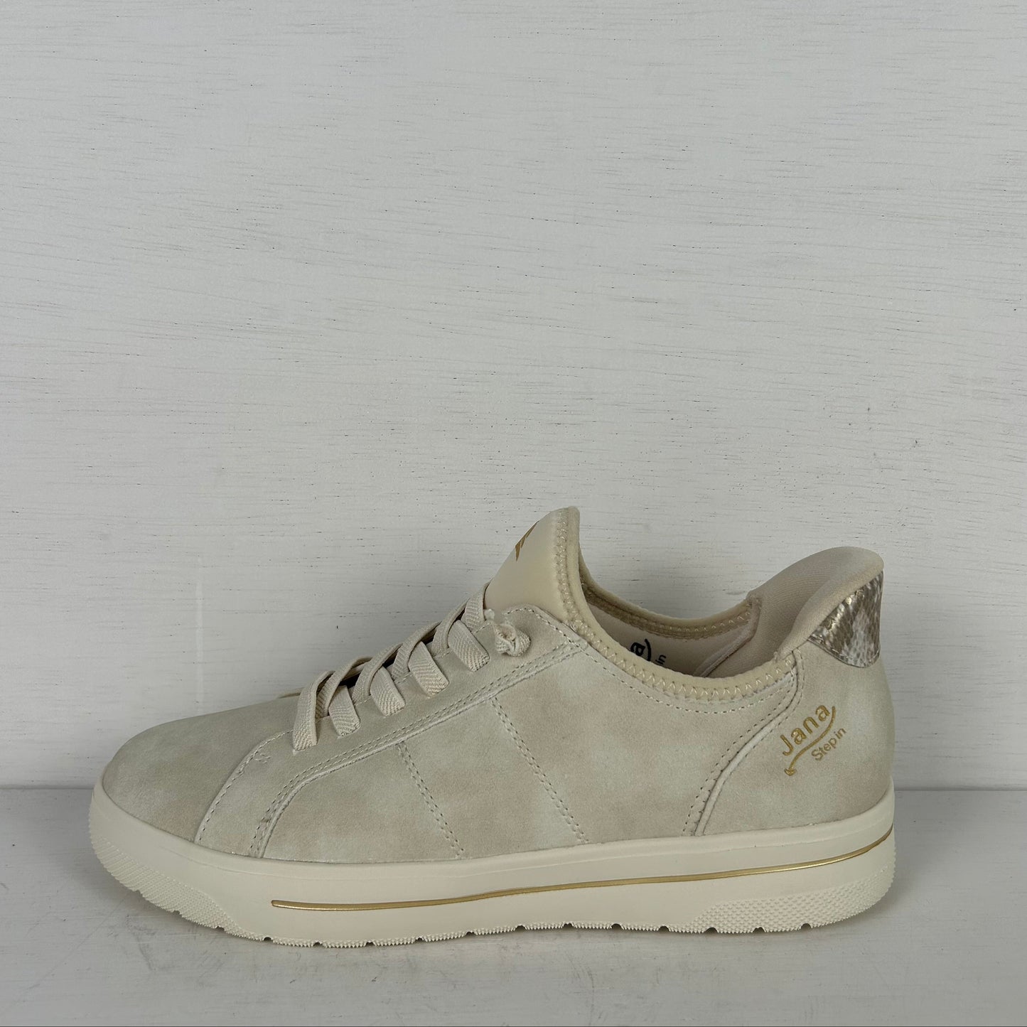 Jana Step in sneakers beige