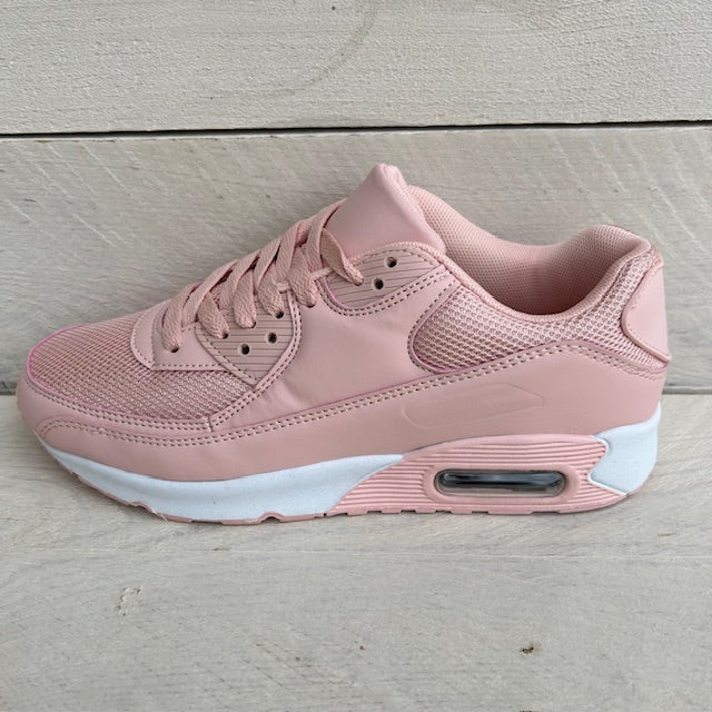 Air sneaker roze wit