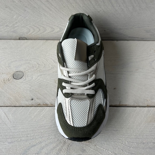 Casual sneaker groen