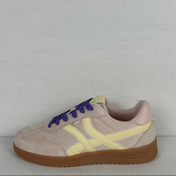 Posh by Poelman retro sneakers yellow with combination