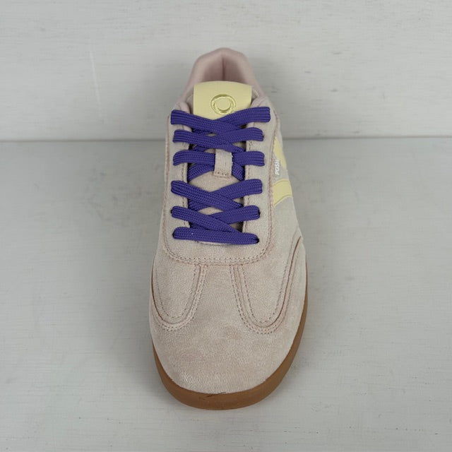 Posh by Poelman retro sneakers yellow with combination