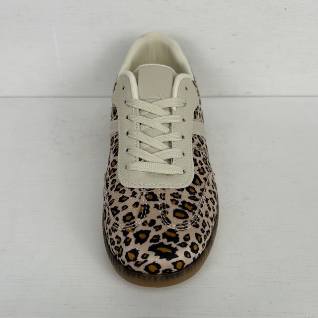 Lage retro sneakers panter