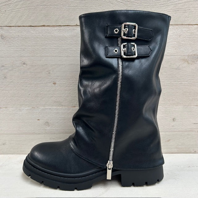 Stoere boots met flap